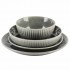 Ceramic dinner plate, D26cm - MONA