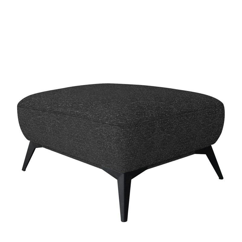 Large fabric footstool, 83x66xH44 cm-HELENA