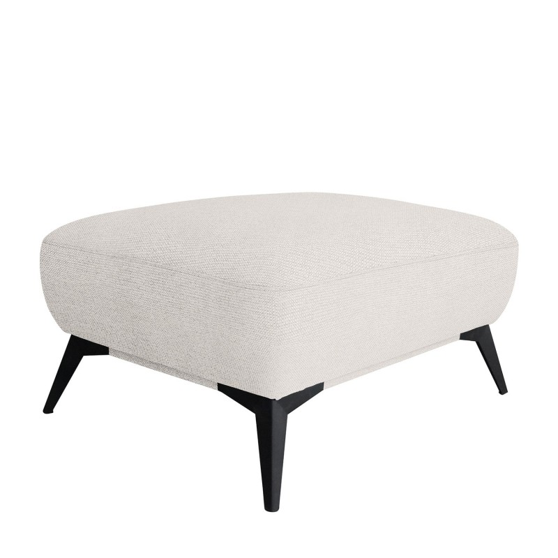 Large fabric footstool, 83x66xH44 cm-HELENA