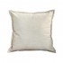 Square cushion in soft double-sided fabric Color White