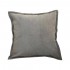 Square cushion in soft double-sided fabric Color Grey