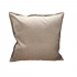 Square cushion in soft double-sided fabric
