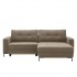 Large corner sofa bed in fabric, 240x166xH86cm - DION Right / Left Right