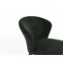 Chair in velvet fabric, 60x59,5xH80 cm - NINA