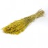 Dried and wrapped oat bouquet, 100g, H60-75cm Color Yellow