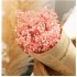Bouquet of dried and wrapped gypsophila, 100g, H75cm Color Pink
