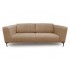 3 seater fabric sofa, 216x89xH80CM - WESTIN Color Brown