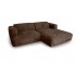 3 seater corner sofa in fabric 240cm - CLAUDIA COMPACT Right / Left Right
