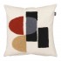 Cotton cushion with pattern 45x45cm Color White
