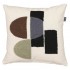 Cotton cushion with pattern 45x45cm Color Off White