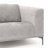 3 seater fabric sofa, 216x89xH80CM - WESTIN