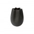 Ceramic vase D13xH18cm - ILLY Color gris foncé