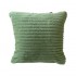 Ribbed effect soft cushion 60x60cm, 600g - SOFT Color Green