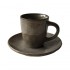 Coffee cup and saucer set