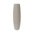 Vase XL en céramique D15xH60 cm - SIA Couleur Blanc