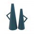 Ceramic vase in assorted colors D8.5xH25 cm - ORA