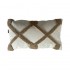 Cushion with pattern 50x30cm, 400g Color Taupe