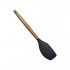 Silicone spatula, wooden handle, 31x6 cm - CUCINA Color Anthracite 