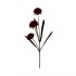 Fleur artificielle H112 cm Couleur Rouge