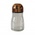 Glass salt shaker, 150ML, D6xH12CM Color Bronze