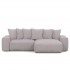 Reversible corner sofa 4-5 seats corduroy, soft seat-ROSSI Right / Left Right