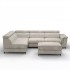 Convertible corner sofa with chest, 272x229xH87 cm - CESAR Color Beige