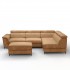 Convertible corner sofa with chest, 272x229xH87 cm - CESAR Right / Left Right