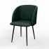 Upholstered dining chair Color Green