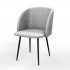 Upholstered dining chair Color Grey