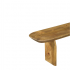 Mango wood dining bench, 6 cm thick, 280x38xH45 cm - TORONTO