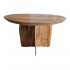 Table à manger en bois de manguier, epaisseur 6 cm, H76 cm - TORONTO