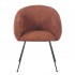 Fabric club chair, 62x60xH79 cm - CLOUD