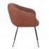 Fabric club chair, 62x60xH79 cm - CLOUD