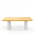 COFFEE TABLE NATURAL OAK WOOD Color White