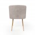 Velvet chair, 55,5x60xH83 cm - YPOS