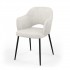 Fabric chair, 58x63.5xH80cm - MILLIE Color Beige