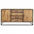 Mango wood sideboard, 165x45xH85cm - ALEXIA