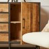 Mango wood sideboard, 165x45xH85cm - ALEXIA