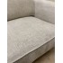 4-seater sofa in beige fabric, 256x90xH67 CM - SOPHIA