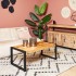Mango wood coffee table, 110x60xH45cm - ANGELO