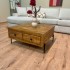 Mango wood coffee table, 80×80xH40 cm - MARIA
