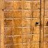 Mangohouten servieskast, 2 deuren 4 laden, 100x40xH180 cm - MARIA