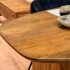 Table a manger en bois de manguier, epaisseur 6 cm - TORONTO