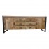 Mango wood sideboard, 200x40xH80cm - ANGELO