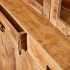 Mango wood china cabinet, 200x45xH220cm - ANGELO