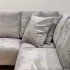 Panoramic velvet sofa, 360x240x190xH95cm - STELLA