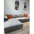 Fabric corner sofa, 297x175xH74cm - MASSIMO