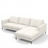 Fabric corner sofa, 250x164xH67 CM - SOPHIA