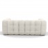 3-4 seater fabric sofa, 200x104xH67 cm - NUAGE