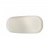 Ceramic serving plate, 31x15.5xH2CM Color White
